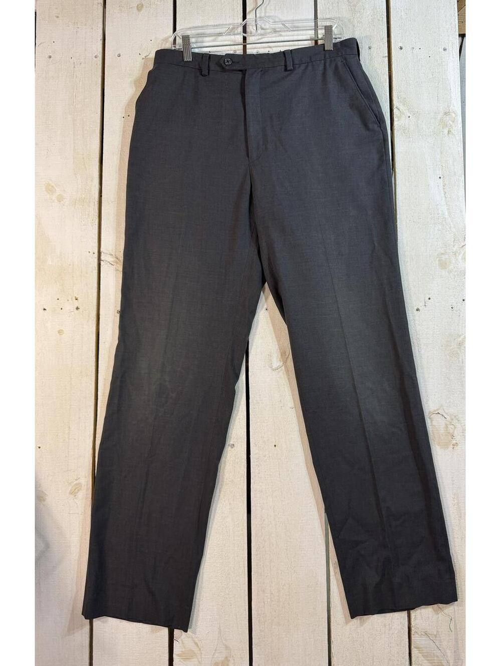 MICHAEL KORS Men's Dark Gray Dress Pants Size 34x34
